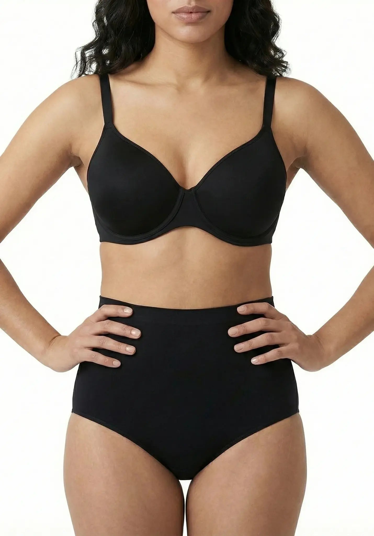 Sliponline Perini dames Maxi/Taille slip elastische katoen