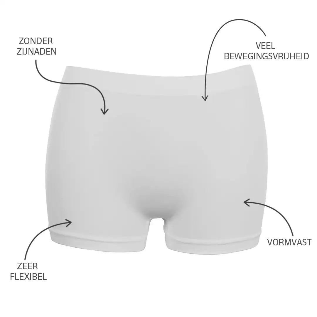 Sliponline Perini meisjes boxershort microfiber - Naadloos