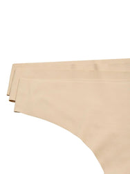 Sliponline Pieces 3-pack naadloze dames string - invisible