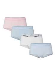 Sliponline Pieces  4-Pack Dames shorts - Solid