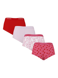 Sliponline Pieces  4-Pack Dames shorts - Solid