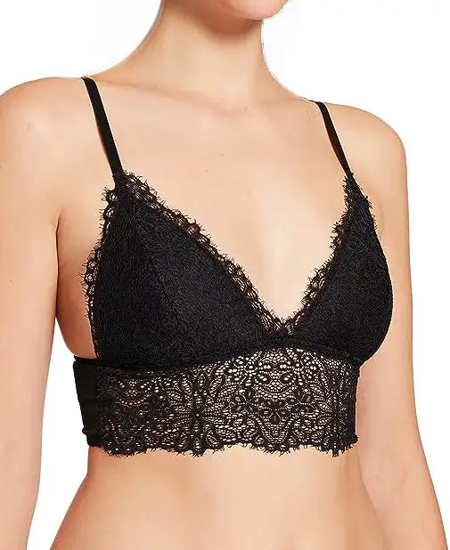 Sliponline Pieces Bralette kant - Kanten bra Top