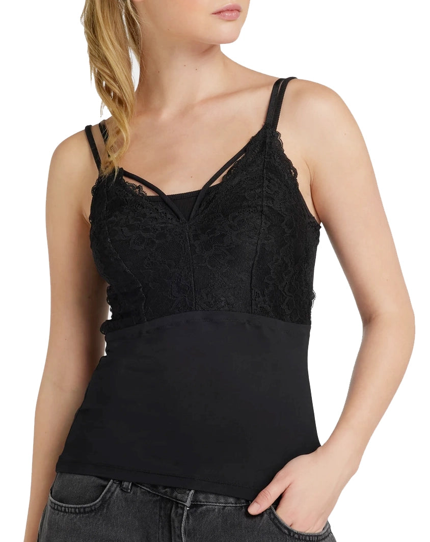 Sliponline Pieces dames hemd kant - Lace top Nichelle