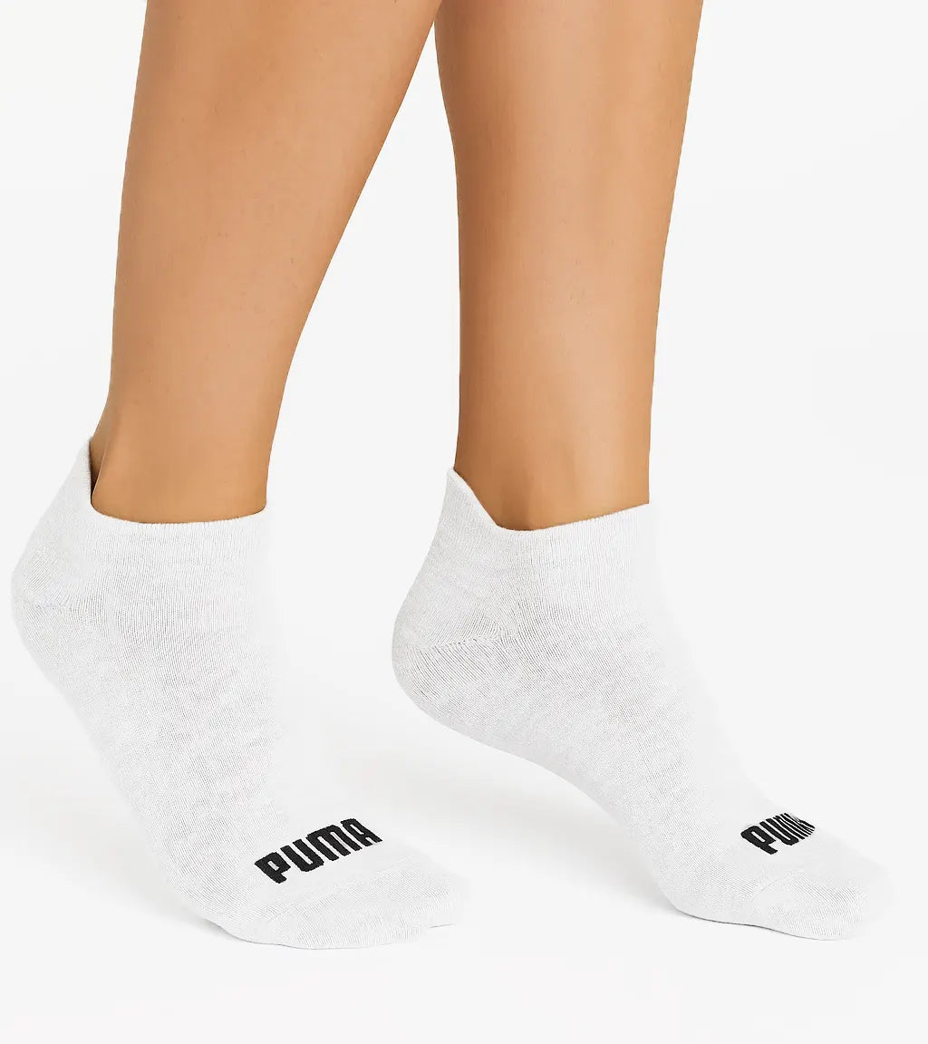 Sliponline Puma 2 paar dames sneaker sokken - Badstof zool