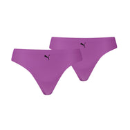 Sliponline Puma 2-pack naadloze dames strings - Invisible