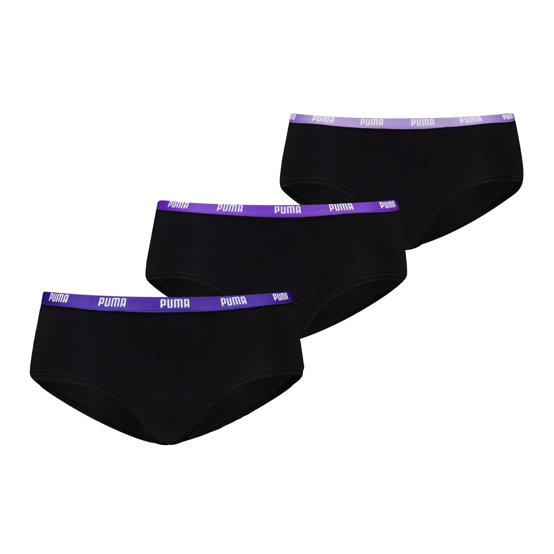 Sliponline Puma 3-Pack dames Hipsters - Katoen