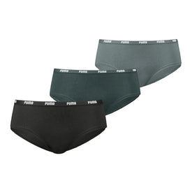 Sliponline Puma 3-Pack dames Hipsters - Katoen