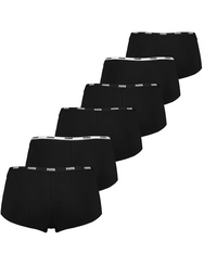 Sliponline Puma 6-Pack dames mini boxershorts