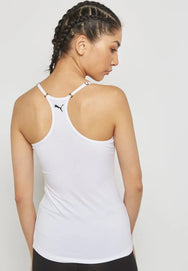 Sliponline Puma dames hemd Racerback - Tank top - White & Grey