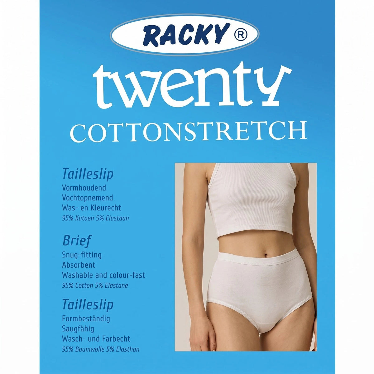 Sliponline Racky Twenty dames taille slip