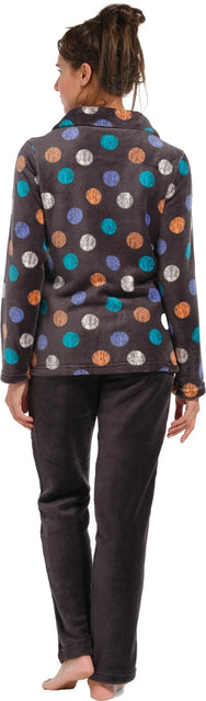 Sliponline Rebelle dames huispak - Fleece - Coloured Dots