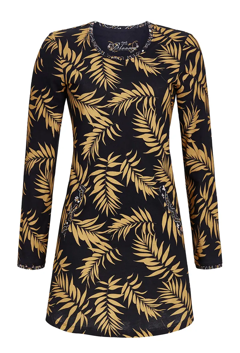Sliponline Ringella dames nachthemd - Winter Palm