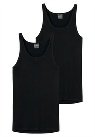 Sliponline Schiesser 2-pack Classics heren hemden