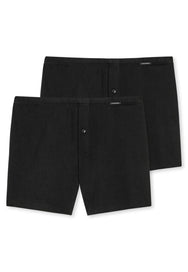 Sliponline Schiesser 2-Pack heren wijde boxershort - Selected