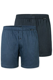 Sliponline Schiesser 2-Pack heren wijde boxershort - Selected
