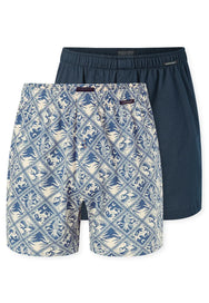 Sliponline Schiesser 2-Pack heren wijde boxershort - Selected