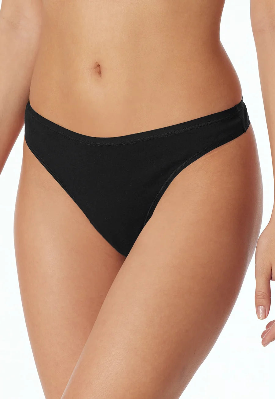 Sliponline Schiesser 2-Pack strings dames 95/5 - Biologisch katoen