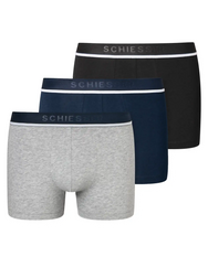 Sliponline Schiesser 3-pack heren boxershorts 95/5 - Biologisch katoen