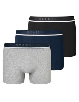 Sliponline Schiesser 3-pack heren boxershorts 95/5 - Biologisch katoen