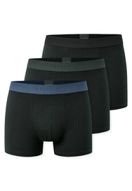 Sliponline Schiesser 3-pack heren boxershorts 95/5 - Biologisch katoen