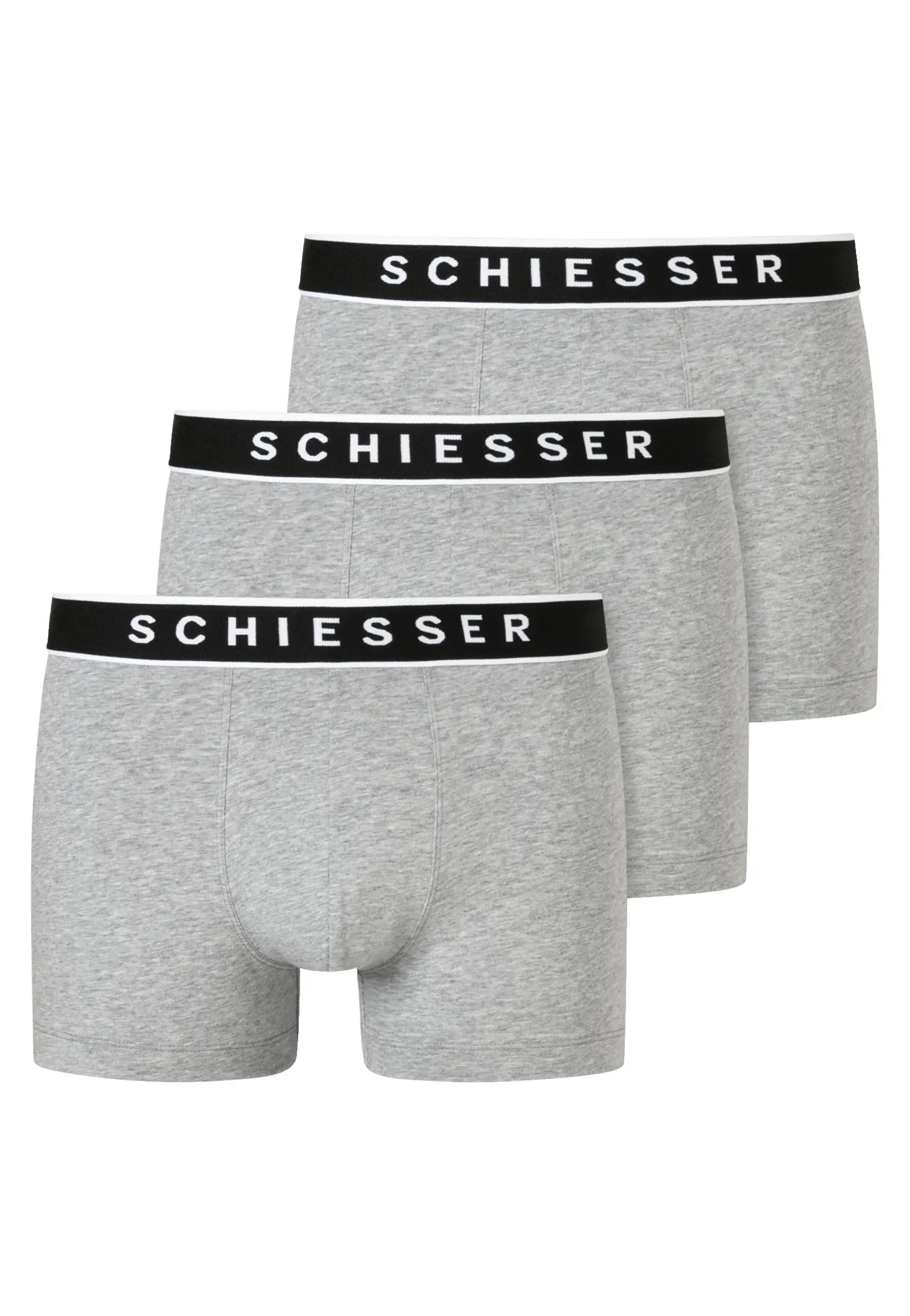 Sliponline Schiesser 3-pack heren boxershorts 95/5 - Katoen