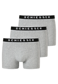 Sliponline Schiesser 3-pack heren boxershorts 95/5 - Katoen