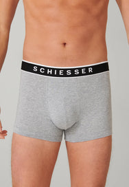 Sliponline Schiesser 3-pack heren boxershorts 95/5 - Katoen