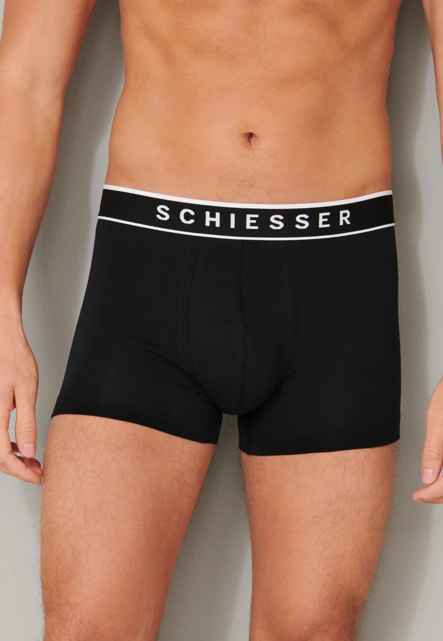 Sliponline Schiesser 3-pack heren boxershorts 95/5 - Katoen