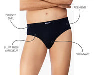 Sliponline Set-Look heren heup slip microfiber 1378