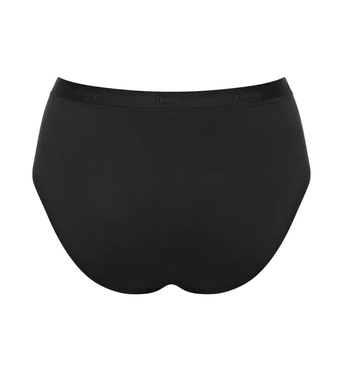 Sliponline Sloggi 2-pack dames heup slips - Go Casual midi