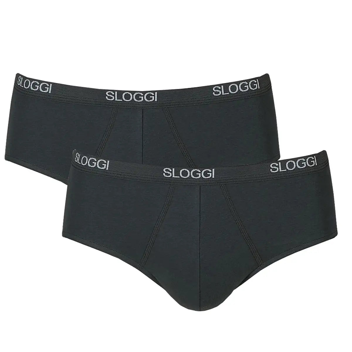 Sliponline Sloggi 2-pak Basic Midi heren slips