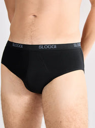 Sliponline Sloggi 2-pak Basic Midi heren slips