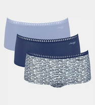 Sliponline Sloggi 3-pack Crush Go dames boxershorts