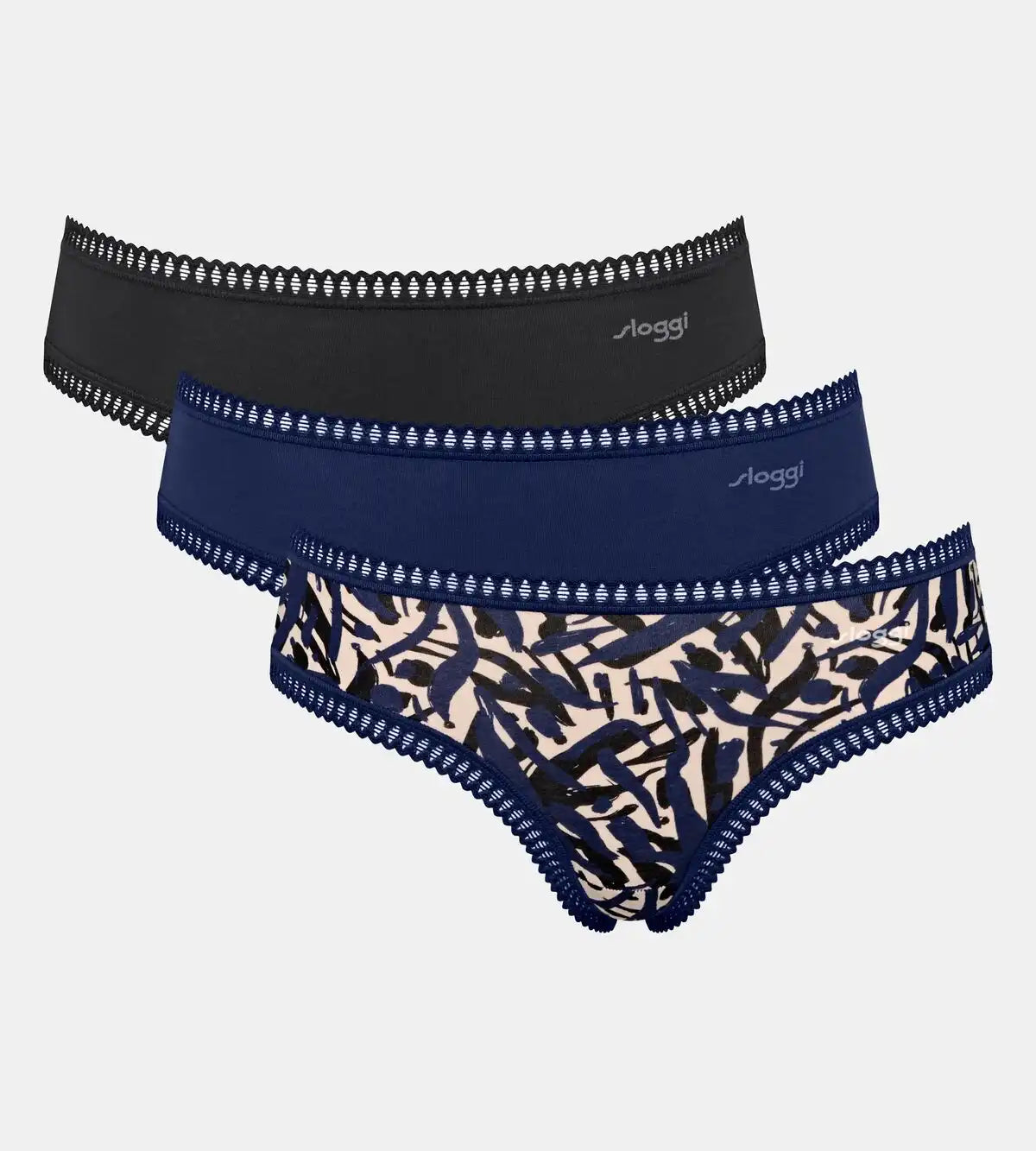 Sliponline Sloggi 3-pack Crush Go dames hipsters