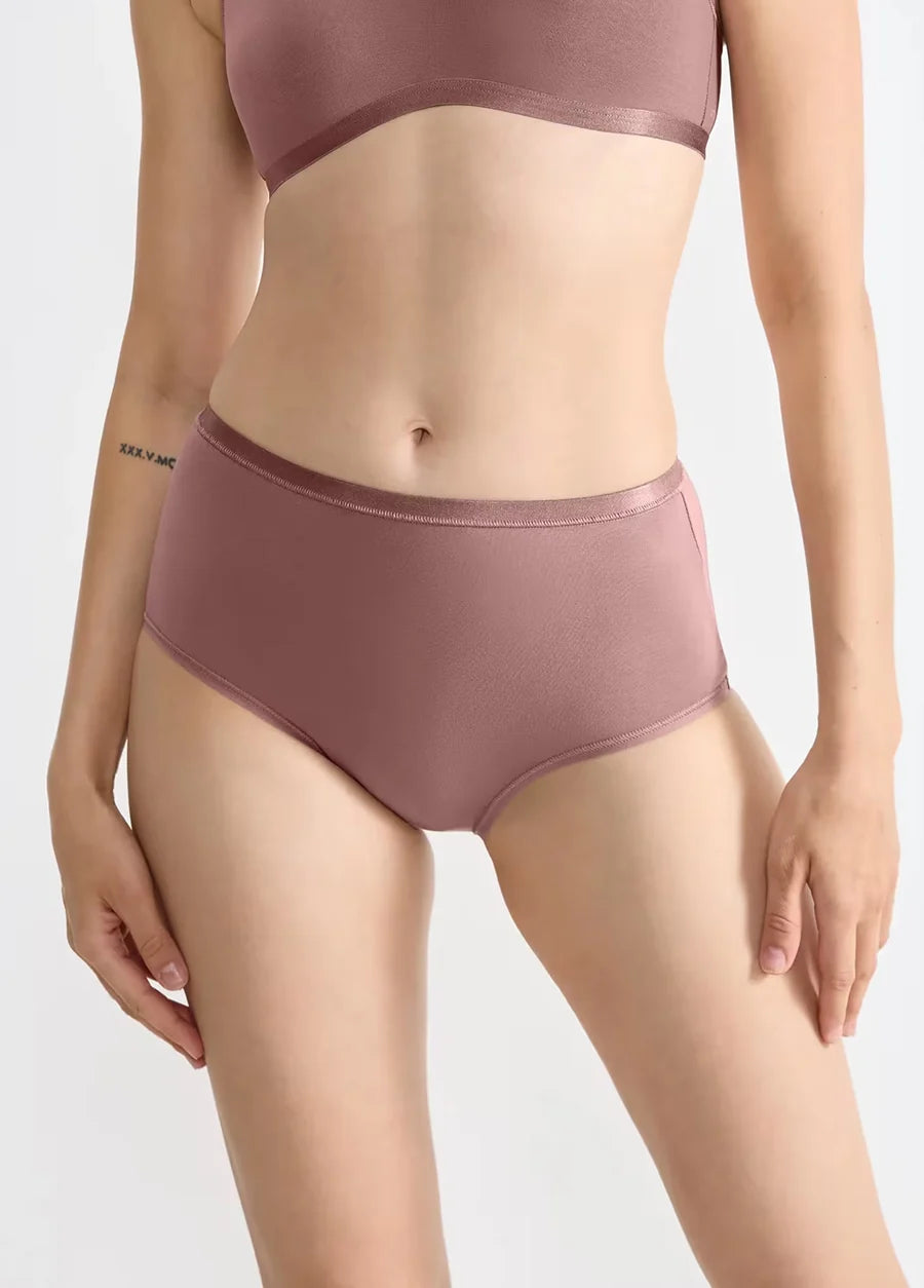 Sliponline Sloggi 3-pack dames Go High Waist slip - Daily biologisch katoen taille slips