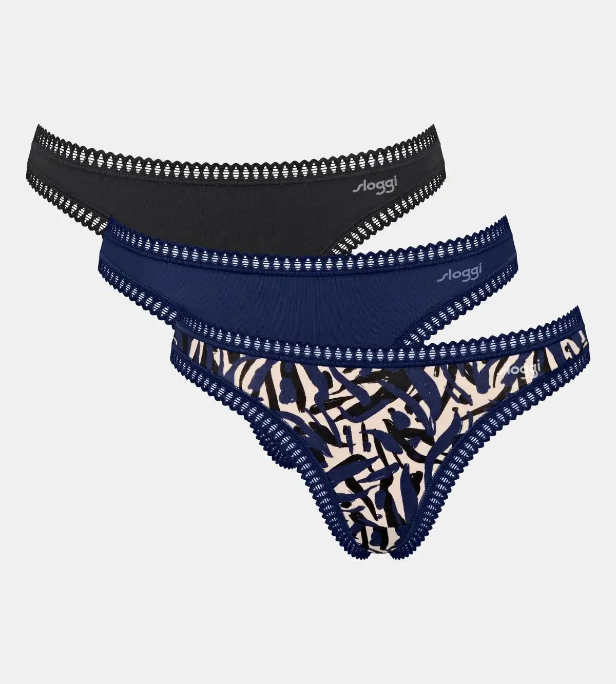 Sliponline Sloggi 3-pack Go Crush string dames