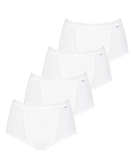 Sliponline Sloggi 4-pack Control Maxi - corrigerende dames slip