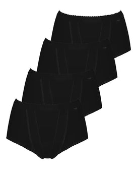Sliponline Sloggi 4-pack Control Maxi - corrigerende dames slip
