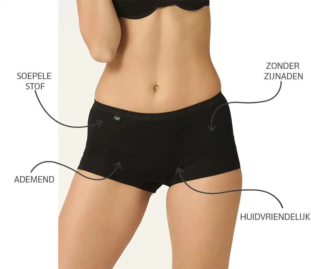 Sliponline Sloggi Basic boxershort dames katoen
