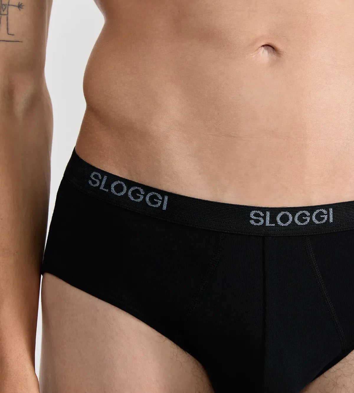 Sliponline Sloggi Basic Midi - Heren heup slip