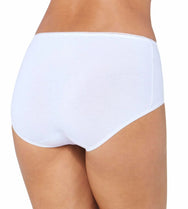 Sliponline Sloggi dames 24/7 midi heup slip - Natural katoen