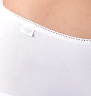 Sliponline Sloggi dames 24/7 midi heup slip - Natural katoen