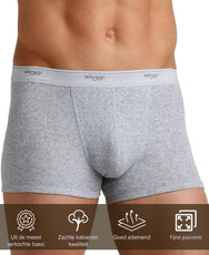 Sliponline Sloggi heren Basic boxershort - Elastisch katoen