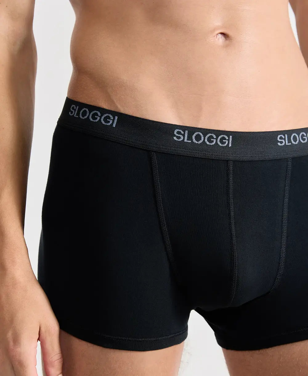 Sliponline Sloggi heren Basic boxershort - Elastisch katoen
