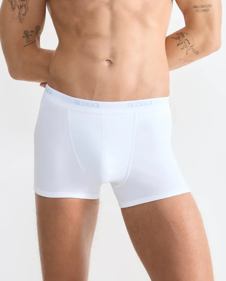 Sliponline Sloggi heren Basic boxershort - Elastisch katoen