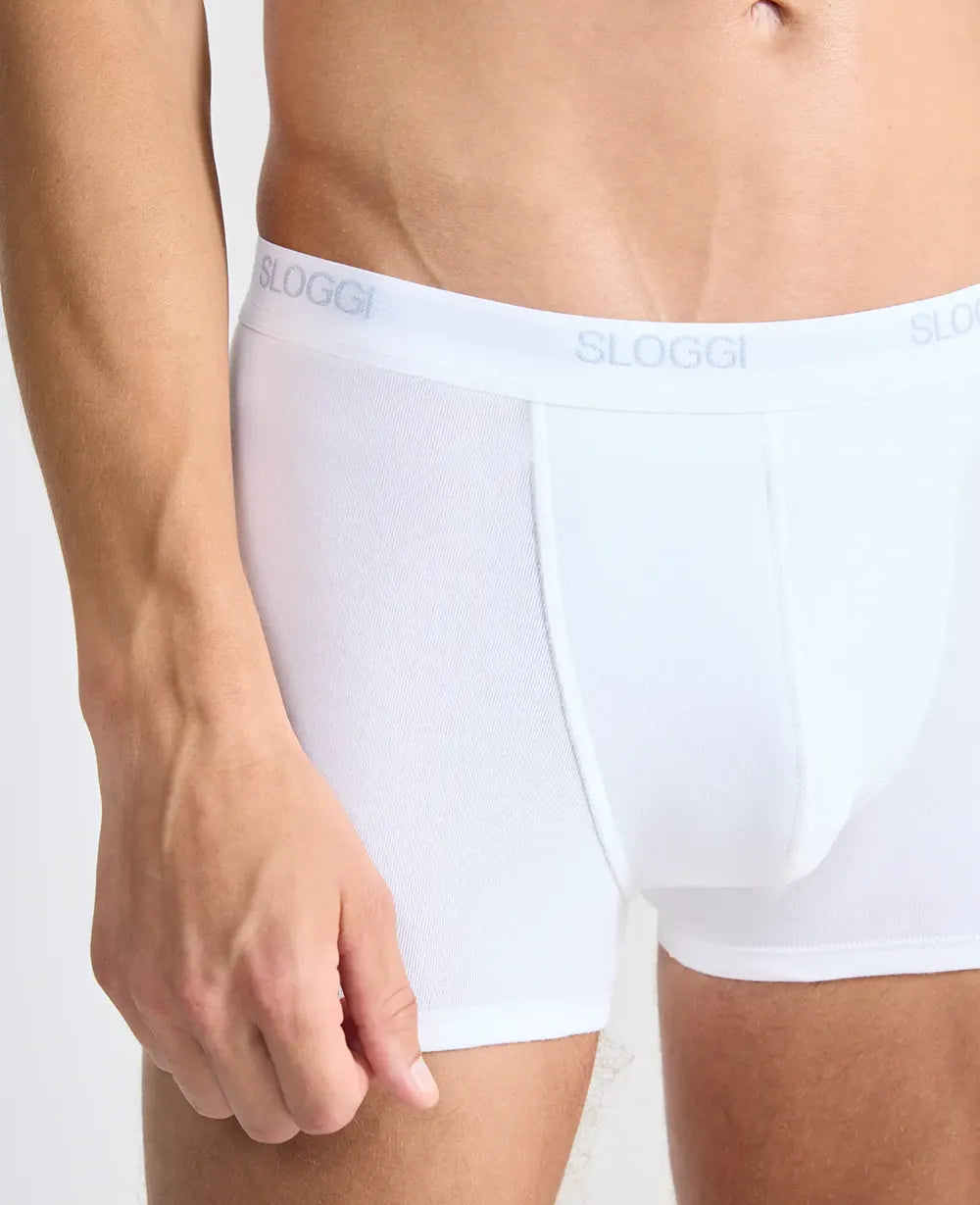Sliponline Sloggi heren Basic boxershort - Elastisch katoen