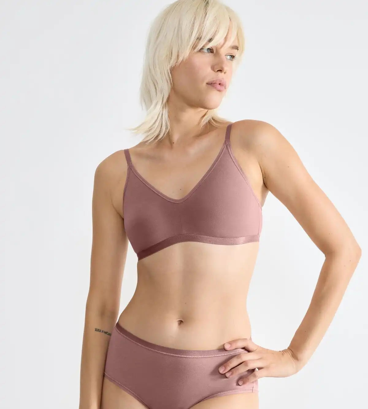 Sliponline Sloggi Katoenen soft Bh zonder beugel - Daily Cotton soft bra