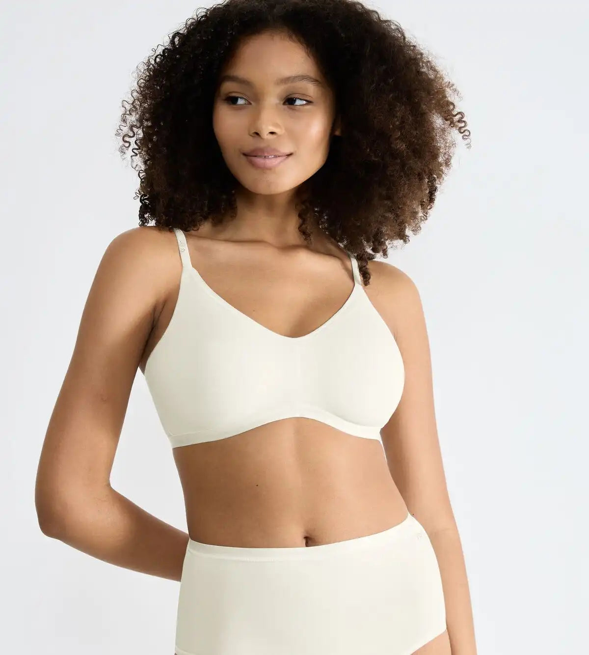 Sliponline Sloggi Katoenen soft Bh zonder beugel - Daily Cotton soft bra