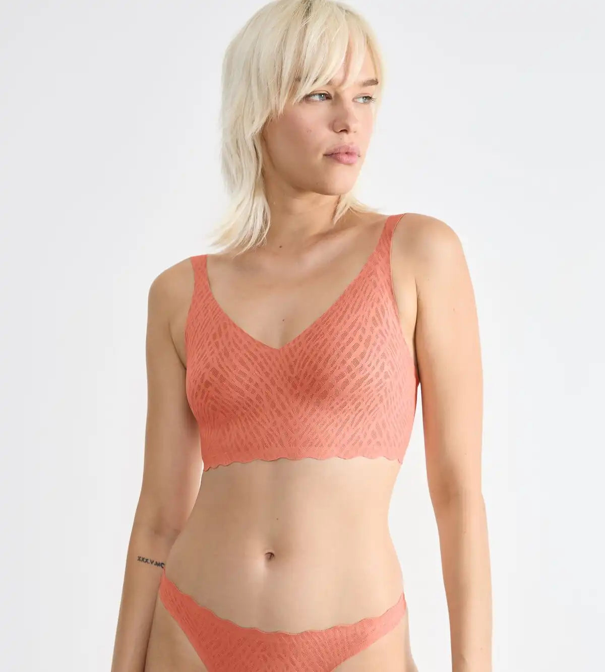 Sliponline Sloggi Zero Feel Kanten Bralette gevuld - Bliss