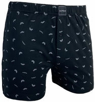 Sliponline Suaque/Ginosanti heren boxershort wijd model Moustache
